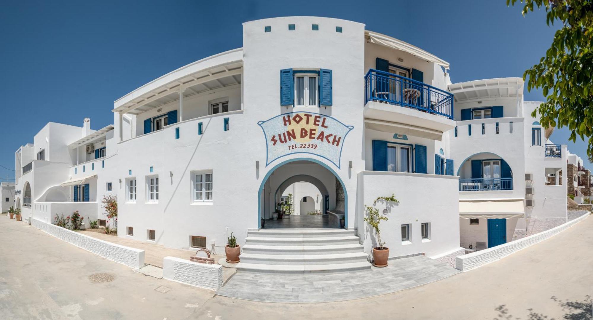 Sun Beach Hotel Naxos City Экстерьер фото