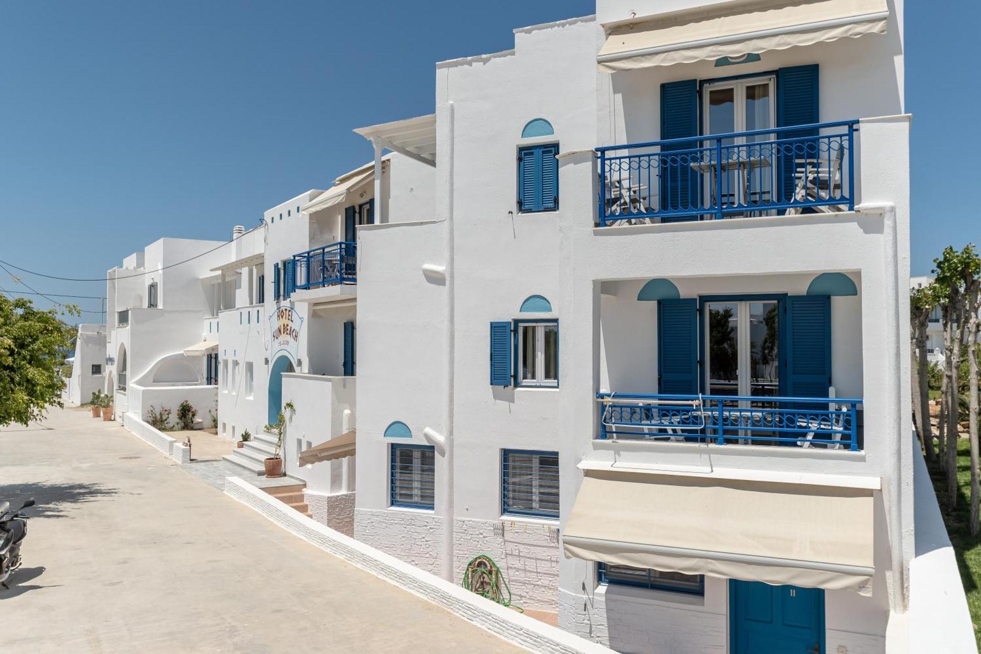 Sun Beach Hotel Naxos City Экстерьер фото
