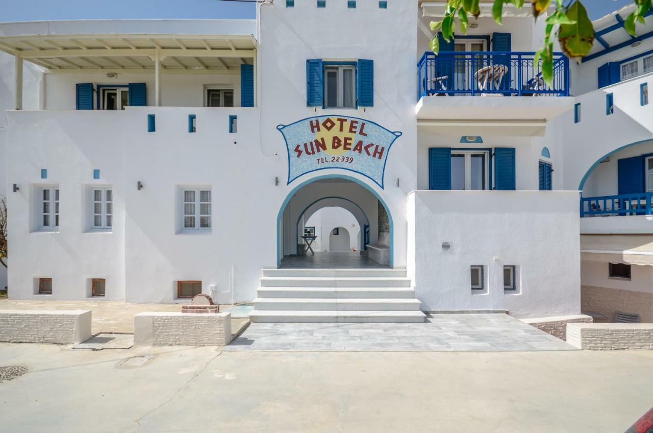 Sun Beach Hotel Naxos City Экстерьер фото