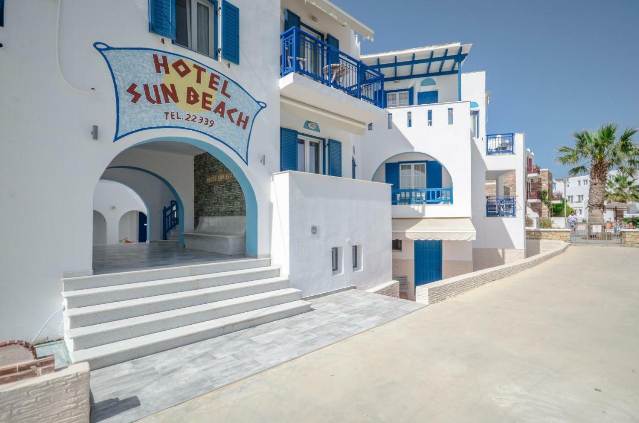 Sun Beach Hotel Naxos City Экстерьер фото